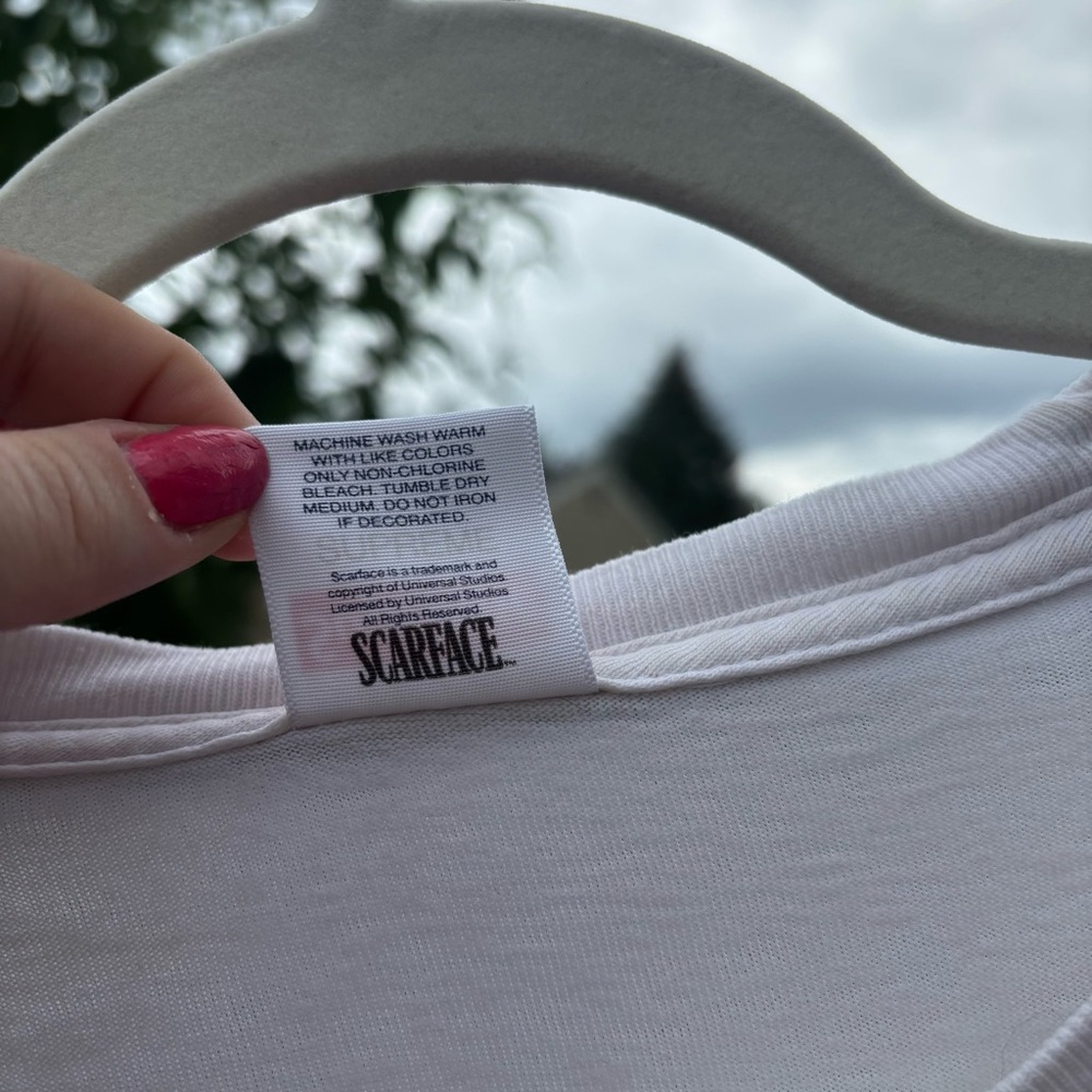 Supreme Scarface Blimp white tee size large - Picture 5 of 10